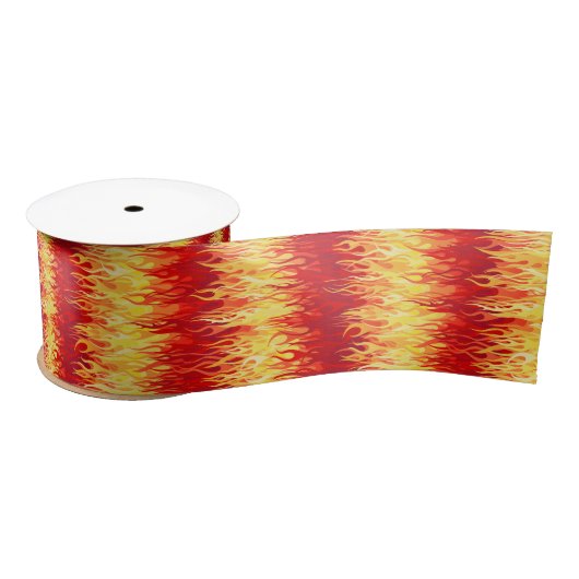 Red Flames Pattern - Hot Rod Lint (Spoel)