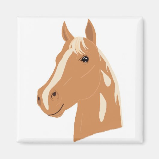 Red Flight the Happy Horse Magneet (Voorkant)