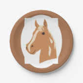 Red Flight the Happy Horse Papieren Bordje (Voorkant)