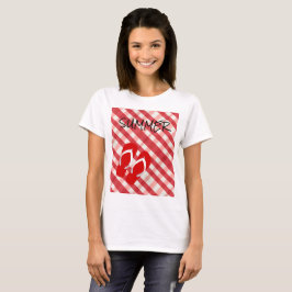 Red Flip Flop Summer T-shirt