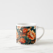 Red floral  espresso kop (Rechts)