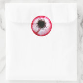 Red Flower Center Sticker (Tas)
