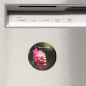 Red Flower Faith Inspirerend Magnet Magneet (Insitu (Vaatwasser))