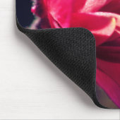 Red Flower Sunlight Floral Muismat (Hoek)