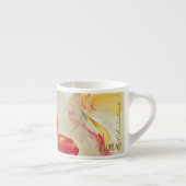 Red Flowers Espresso Cups Kop (Rechts)