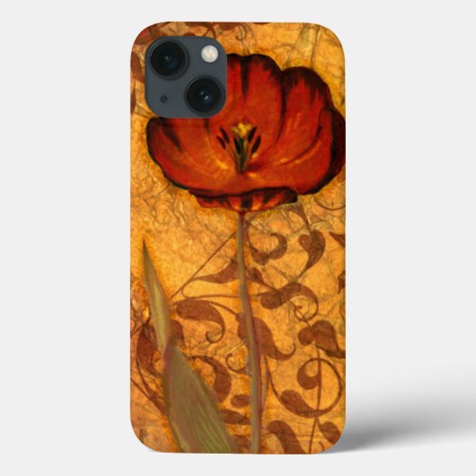 Red Flowers I Case-Mate iPhone Case (Achterkant)