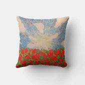 Red Flowers MoJo Pillow Kussen (Achterkant)