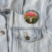 Red Fly Agaric Button (In situ)
