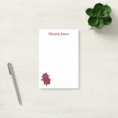 Red Font Heart Disease Awareness Post-it® Notes (Kantoor)