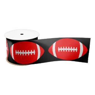 Red Football Team Players and Coaches Sports Party Lint