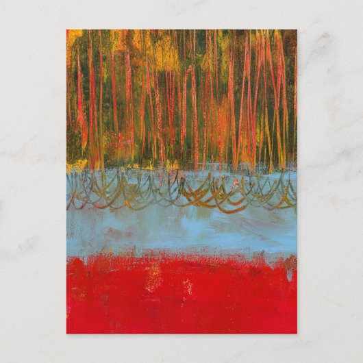 Red Forest Briefkaart - Schilderkunst (Voorkant)