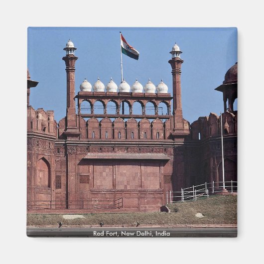 Red Fort, New Delhi, India Magneet (Voorkant)