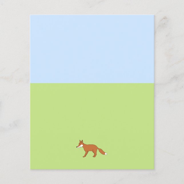Red Fox. (Voorkant)