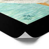 Red Fox Art afdrukken Poster (Hoek)