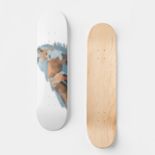 Red Fox Art Skateboarding Skateboard