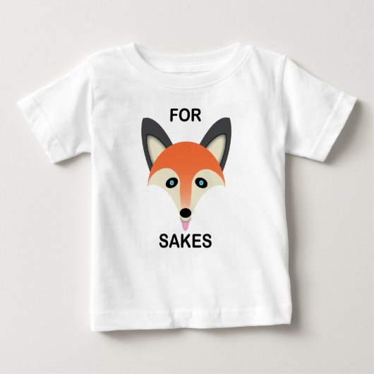 Red Fox - Baby Fine Jersey T-shirt (Devant)