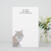 Red Fox Briefpapier (Staand voorkant)