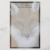 Red Fox Briefpapier (Voorkant)