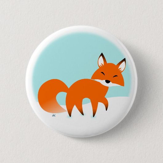 Red Fox Button (Voorkant)