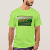 Red Fox By the Lake T-Shirt (Voorkant)