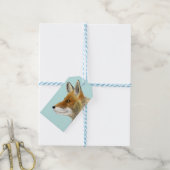 Red Fox Cadeaulabel (Met Touw)