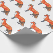 Red Fox Cadeaupapier (Hoek)