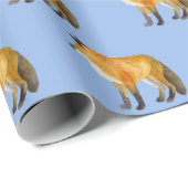 Red Fox Cadeaupapier (Rol Hoek)