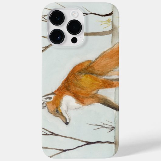 Red Fox Case-Mate iPhone Case (Achterkant)