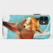 Red Fox Case-Mate iPhone Case (Achterkant (horizontaal))