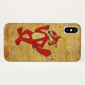Red Fox Case-Mate iPhone Case (Achterkant (horizontaal))