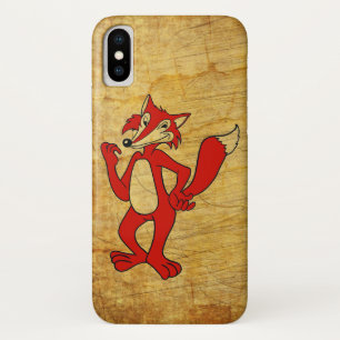 Red Fox iPhone X Hoesje