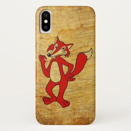 Red Fox Case-Mate iPhone Case (Achterkant)