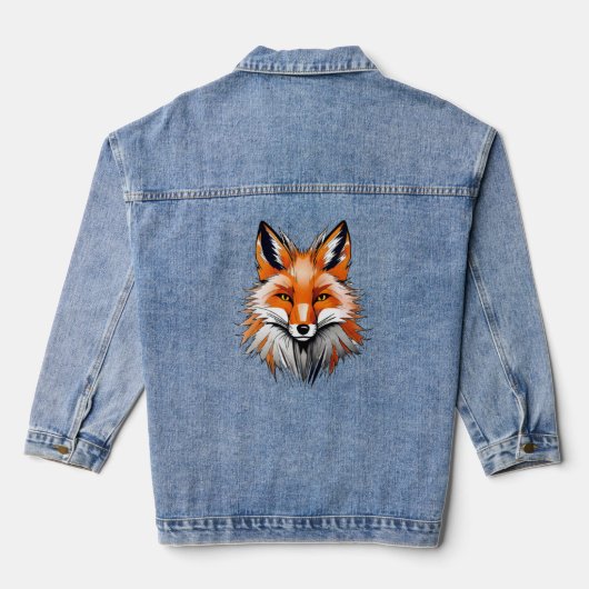Red Fox Denim Jacket (Achterkant)