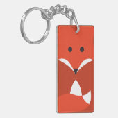 Red Fox dubbelzijdig Sleutelhanger (Voorkant Links)