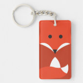 Red Fox dubbelzijdig Sleutelhanger (Voorkant)