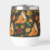 Red Fox Feuilles Acorns Green (Avant)