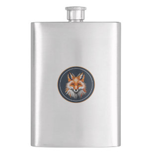 Red Fox Flask Flacon