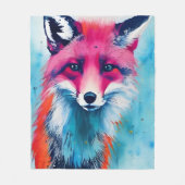Red Fox Fleece Deken (Voorkant)