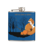 Red Fox Forest pompoen Heupfles (Voorkant)