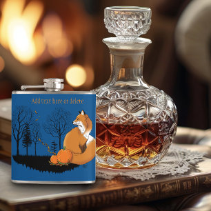 Red Fox Forest pompoen Heupfles