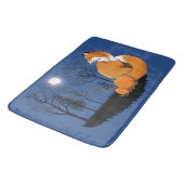 Red Fox Forest pompoenen Badmat (Gekanteld)