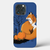 Red Fox Forest pompoenen Case-Mate iPhone Case (Achterkant)