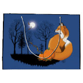 Red Fox Forest pompoenen Groot Cadeauzakje (Achterkant)