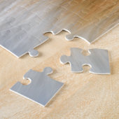 Red Fox Fur Pattern Tegel Legpuzzel (Zijkant)