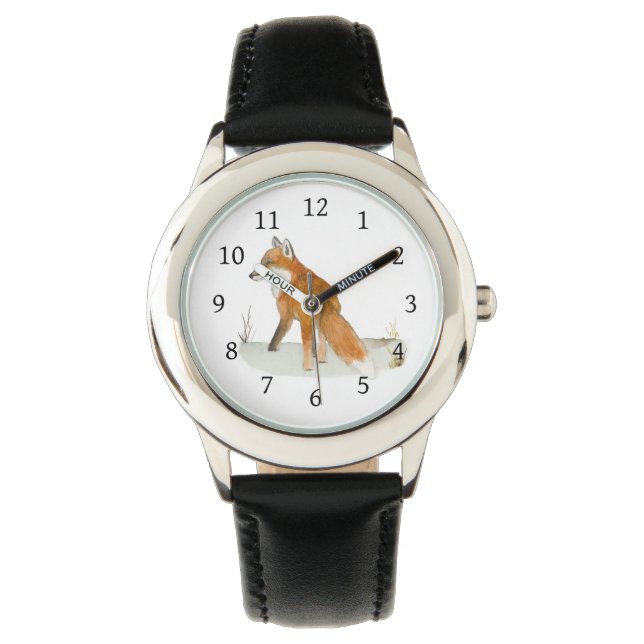 Red Fox Horloge (Voorkant)