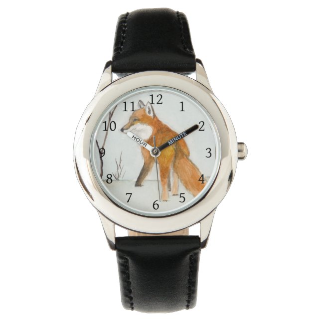 Red Fox Horloge (Voorkant)