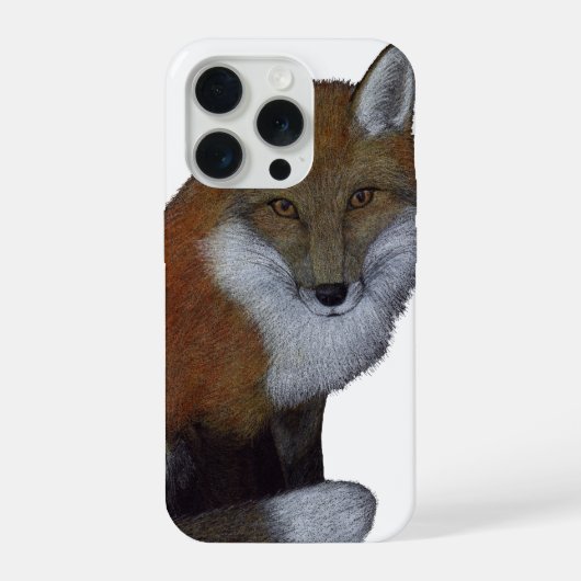 Red Fox iPhone Hoesje (Achterkant)