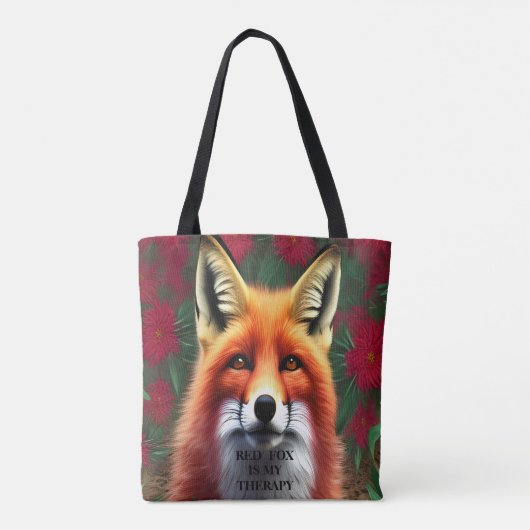 RED FOX is mijn therapieontwerp Draagtas (Achterkant)
