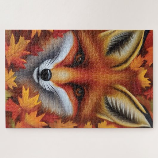 Red Fox Jigzaag Puzzle Legpuzzel (Horizontaal)