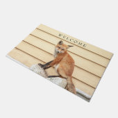 Red Fox Kit in de Hudson-vallei Deurmat (Schuin)